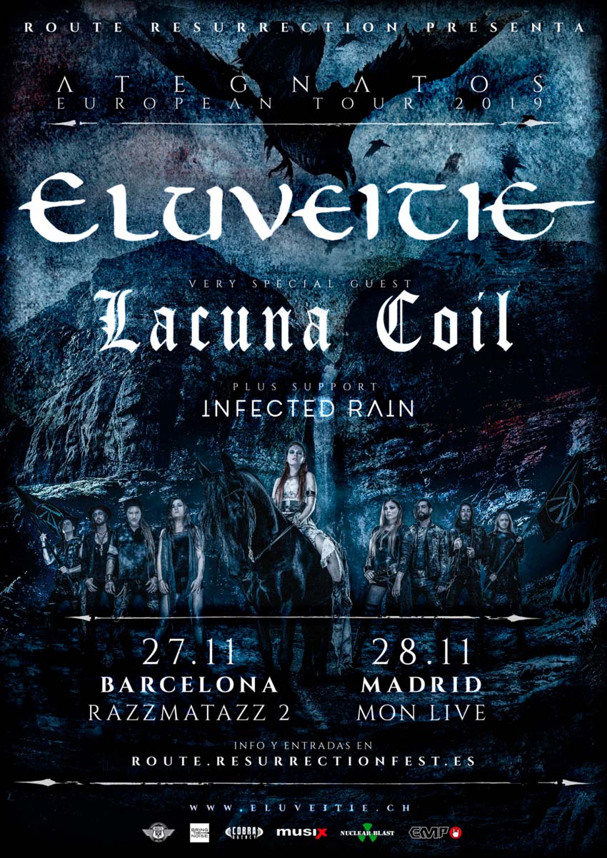 Eluveitie Lacuna Coil