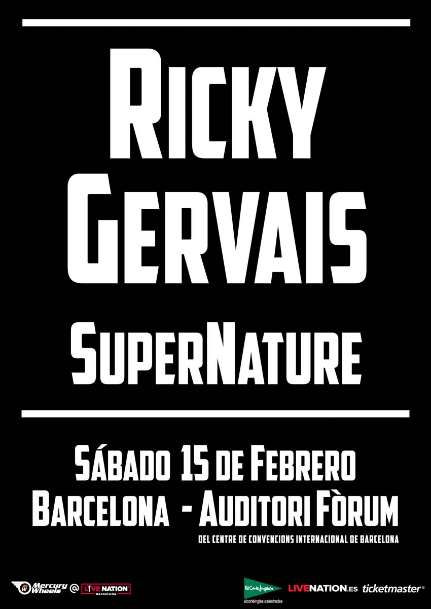 RICKY GERVAIS