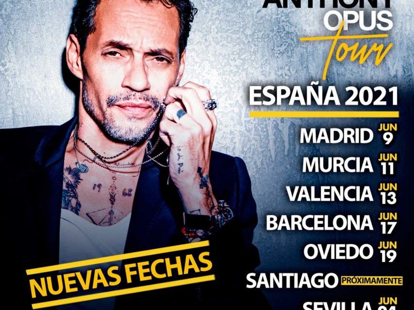 Marc Anthony aplaza “Opus Tour” a 2021
