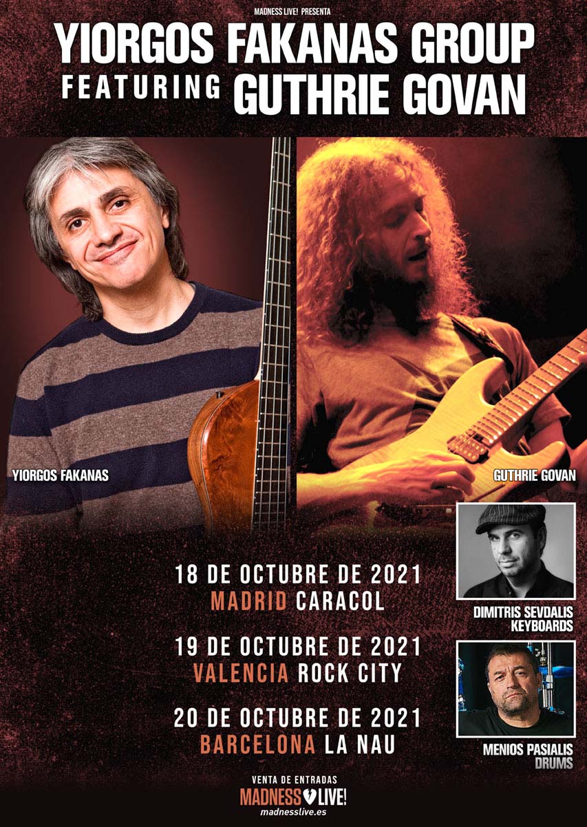 Yiorgos Fakanas Group Featuring Guthrie Govan