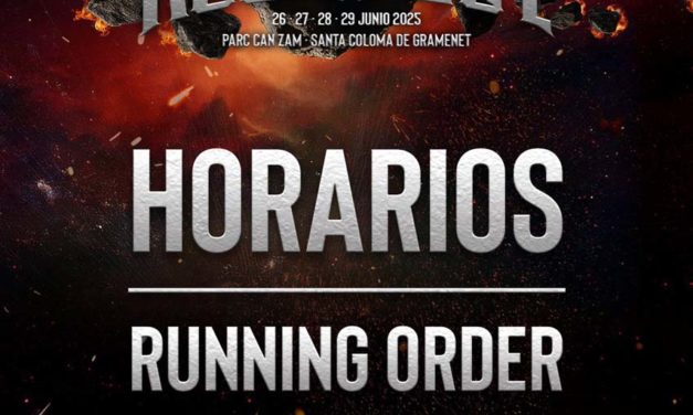 Barcelona Rock Fest 2025 HORARIOS